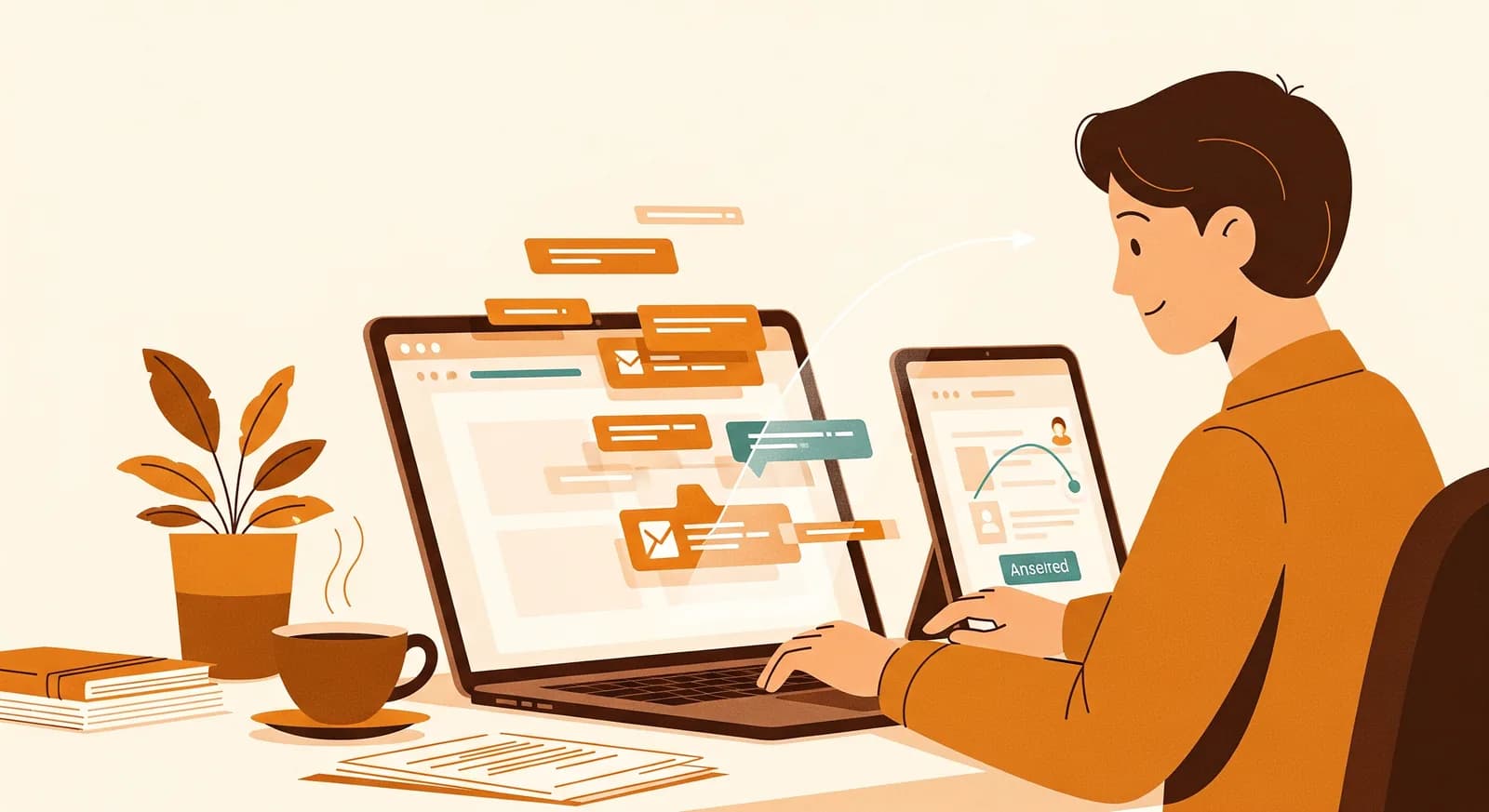 Triage delle e-mail con l'IA: come ordinare e rispondere più in fretta alla casella di posta