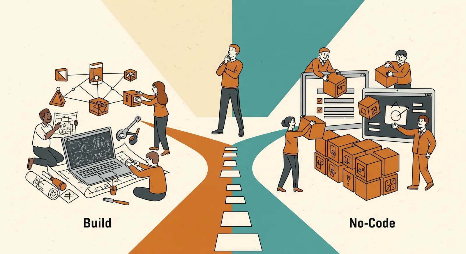 Build vs No-Code for SaaS: Which Path Actually Fits Your Idea?