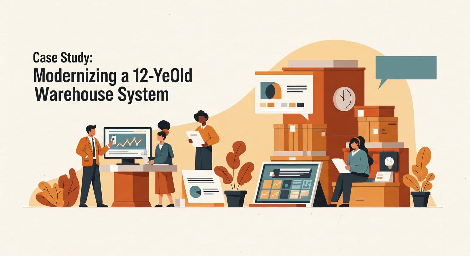 Modernizing a 12-Year-Old Warehouse System Without Stopping the Trucks