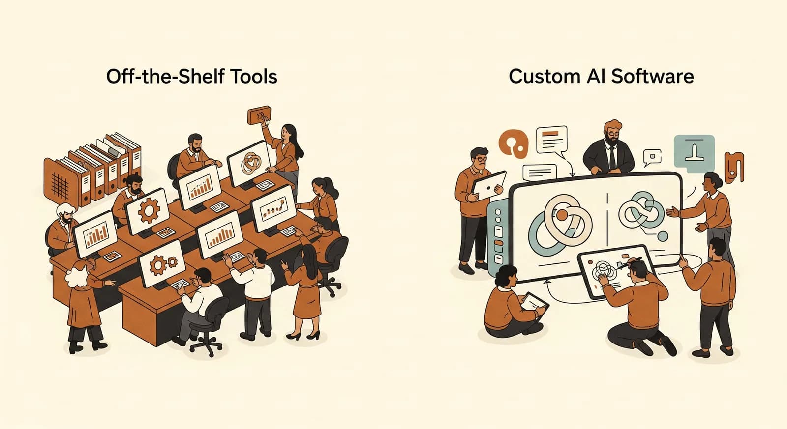 Custom AI Software vs Off-the-Shelf Tools: How to Decide Without Overpaying