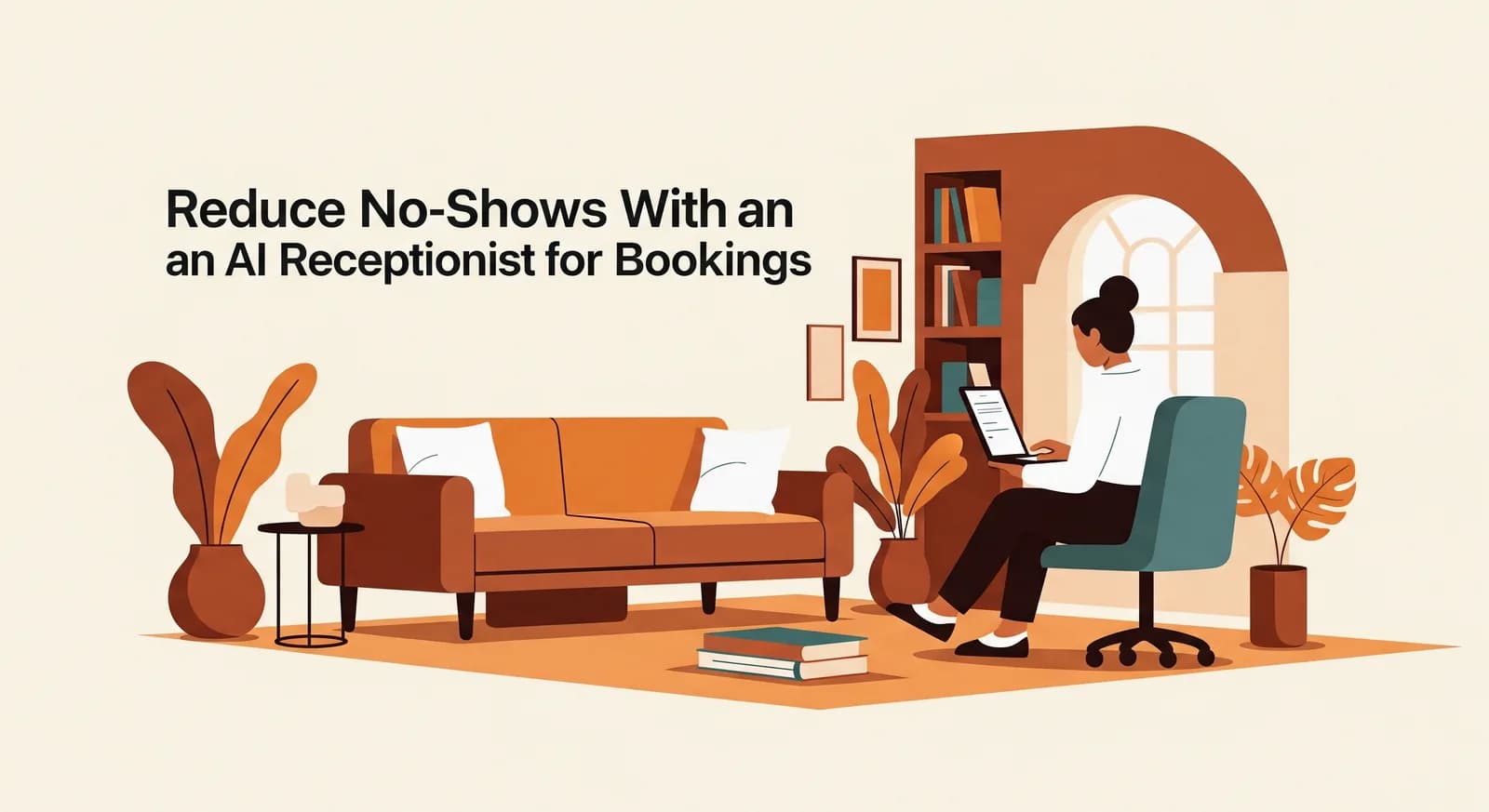 How an AI Receptionist Quietly Cuts No-Shows for Booking Businesses